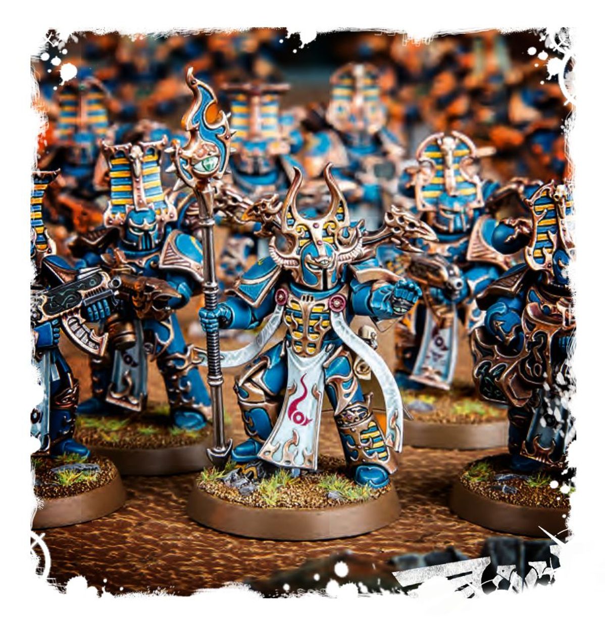 WARHAMMER 40K: Thousand Sons Rubric Marines Set