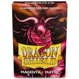 Dragon Shield Sleeves: Japanese Matte - Magenta 60CT