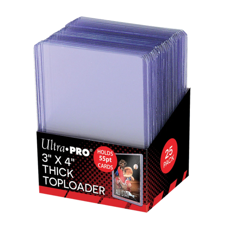 Ultra Pro 3x4 55pt Thick Toploaders (25 pk)