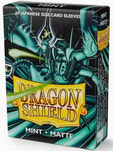 Dragon Shield Matte Japanese Sleeves - Mint (60-Pack) - Dragon Shield Card Sleeves
