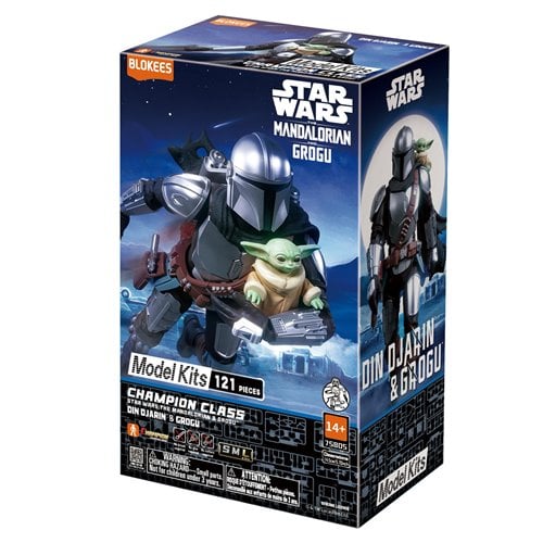Blokees Star Wars: The Mandalorian & Grogu Din Djarin & Grogu Classic Class 05 Model Kit