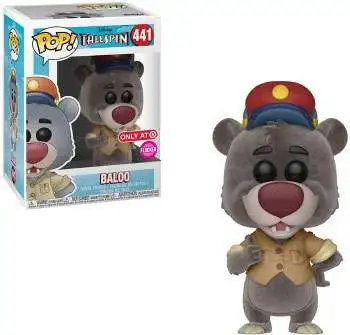 Disney Talespin Baloo Flocked (Target Exclusive) Funko Pop! Vinyl Figure #441