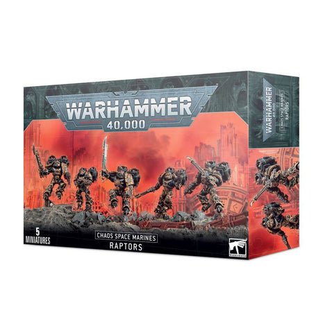 WARHAMMER 40K: Chaos Space Marines Raptors Set