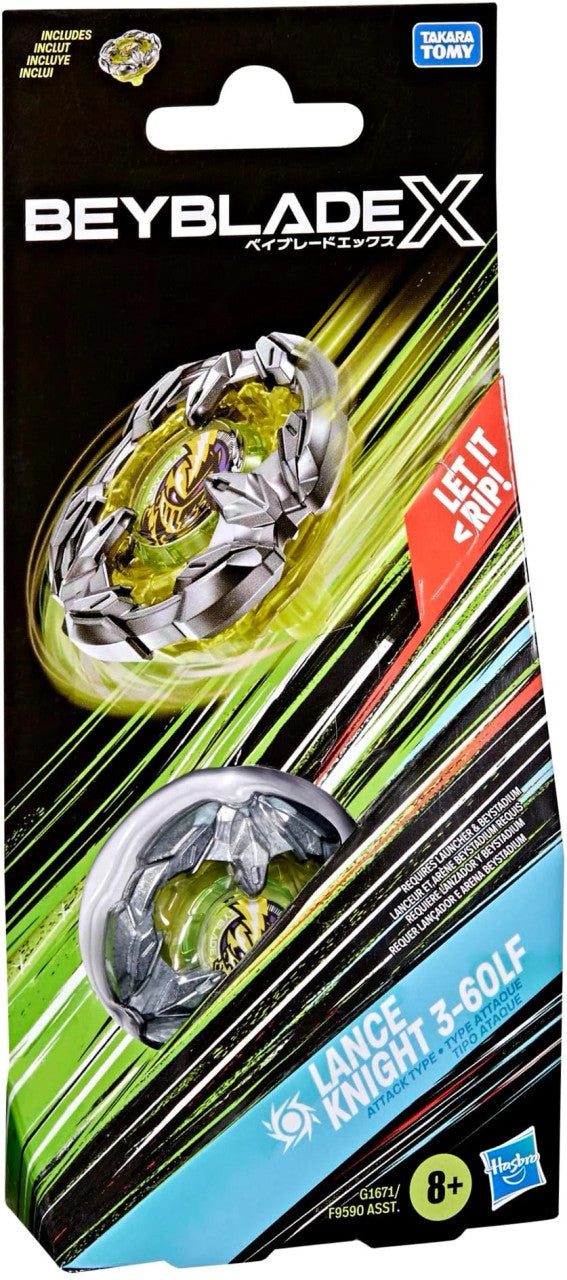 Beyblade X: Lance Knight 3-60LF Booster Pack
