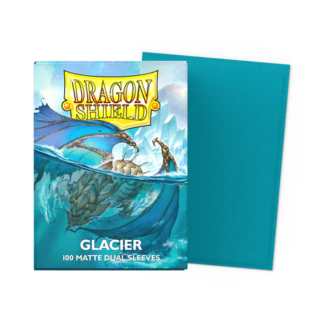 Dragon Shield: Glacier - Matte Dual Sleeves - Standard Size (100ct)