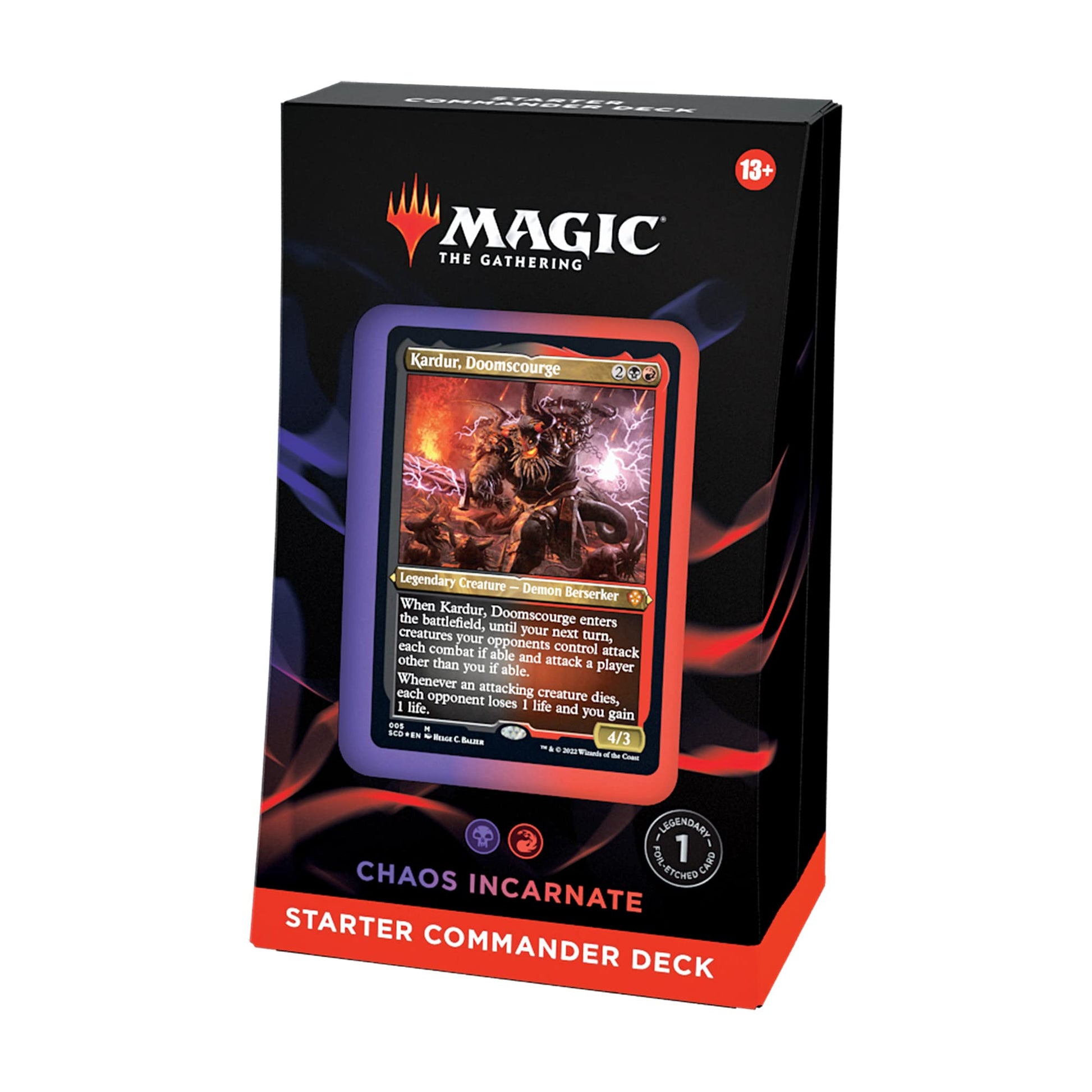 Magic: The Gathering - Chaos Incarnate Starter Commander Deck