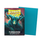 Dragon Shield: Turquoise - Players' Choice Matte Sleeves - Standard Size (100ct)