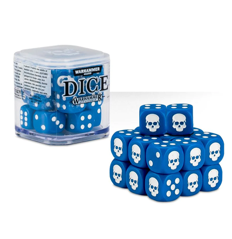 WARHAMMER 40,000: Games Workshop 12mm Dice Set - Blue