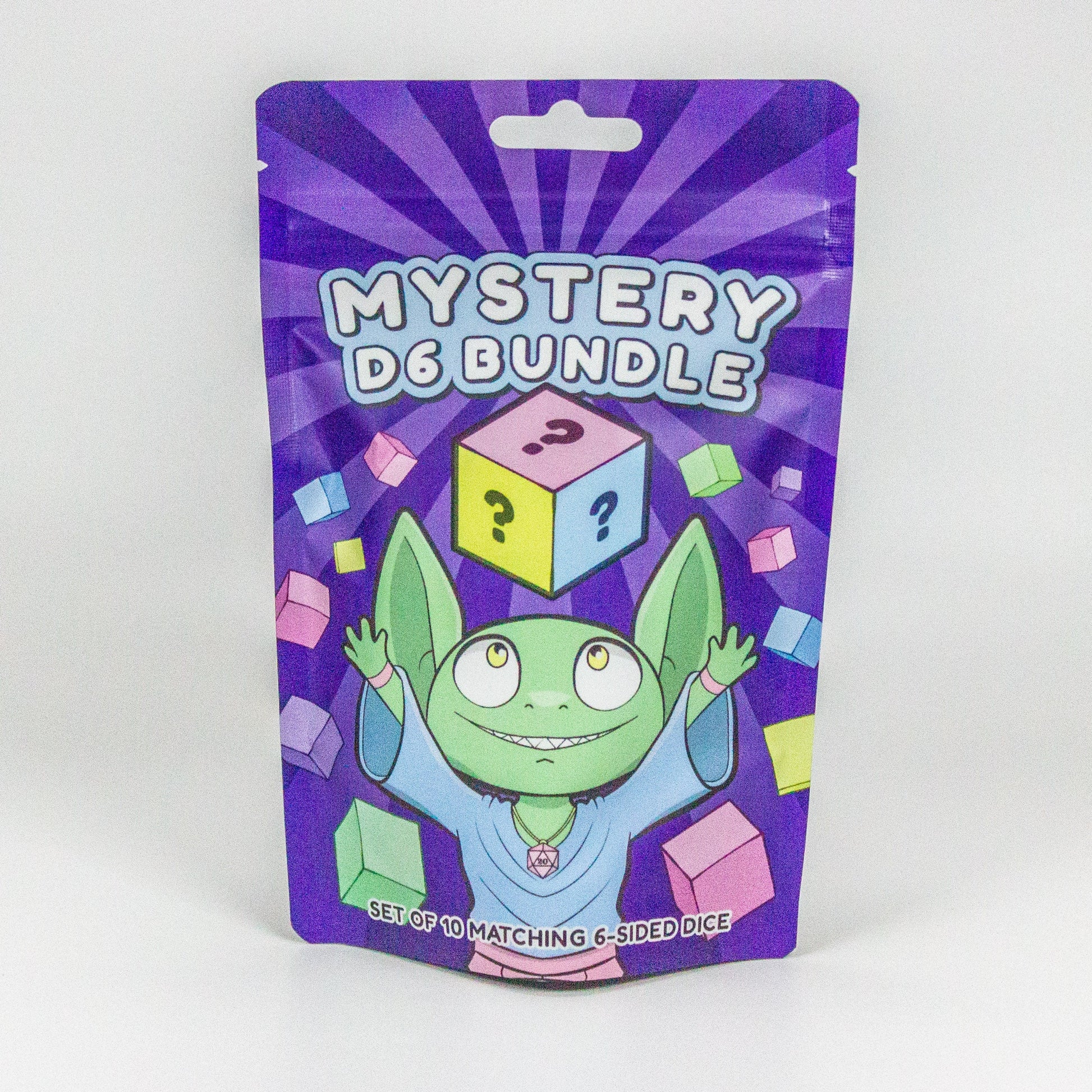 Mystery Dice Goblin- D6 Mystery Dice Bag