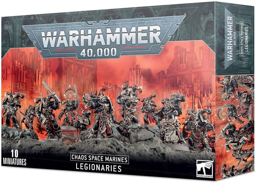 WARHAMMER 40K: Chaos Space Marines Legionaries Set