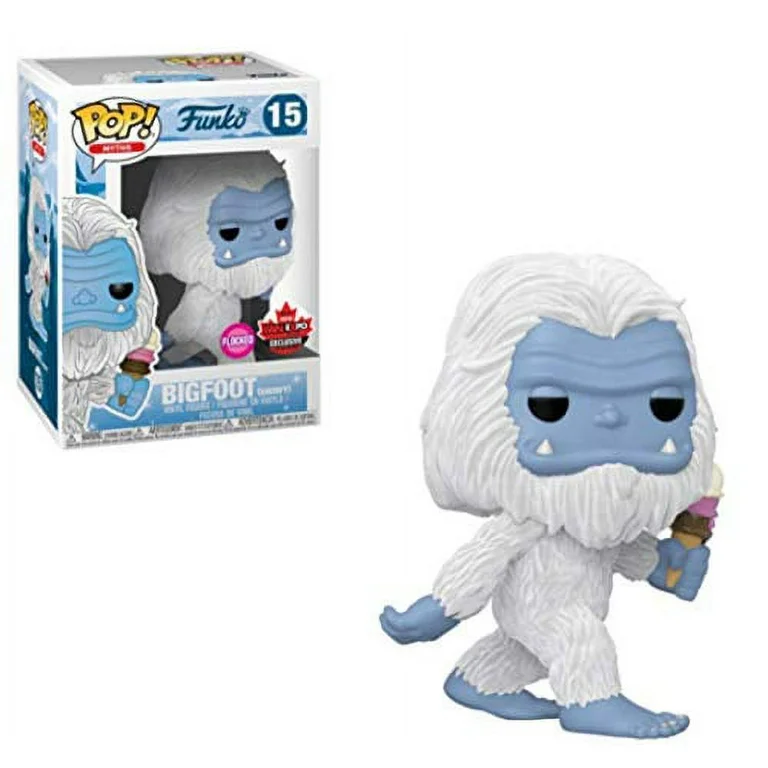 Funko Myths Bigfoot (Snowy) Flocked (2018 Funko Canadian Con Exclusive) Funko Pop! Vinyl Figure #15