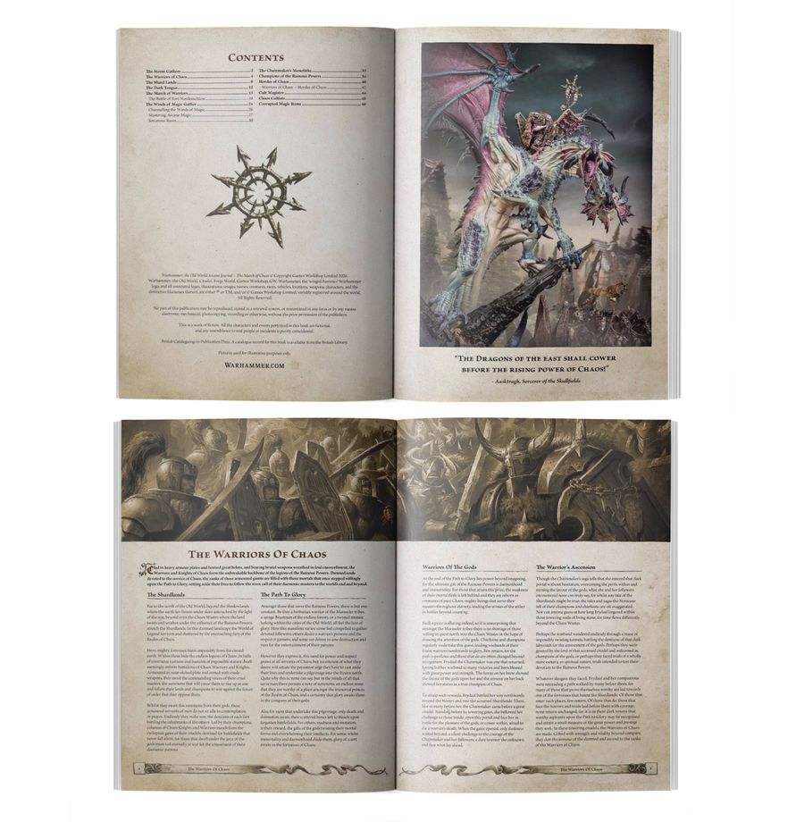 Warhammer : The Old World - Arcane Journal - The March of Chaos (Paperback)
