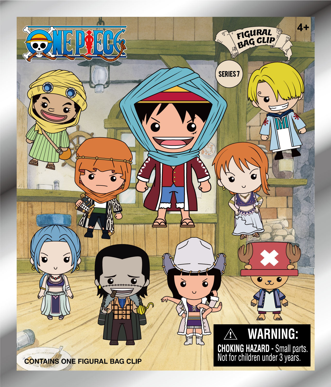 One Piece Series 7 3D Foam Bag Clip Blind Bag