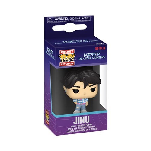 KPop Demon Hunters Jinu Funko Pocket Pop! Key Chain