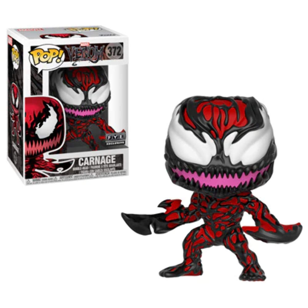 Marvel Carnage (FYE Exclusive) Funko Pop! Vinyl Bobble-Head Figure #372