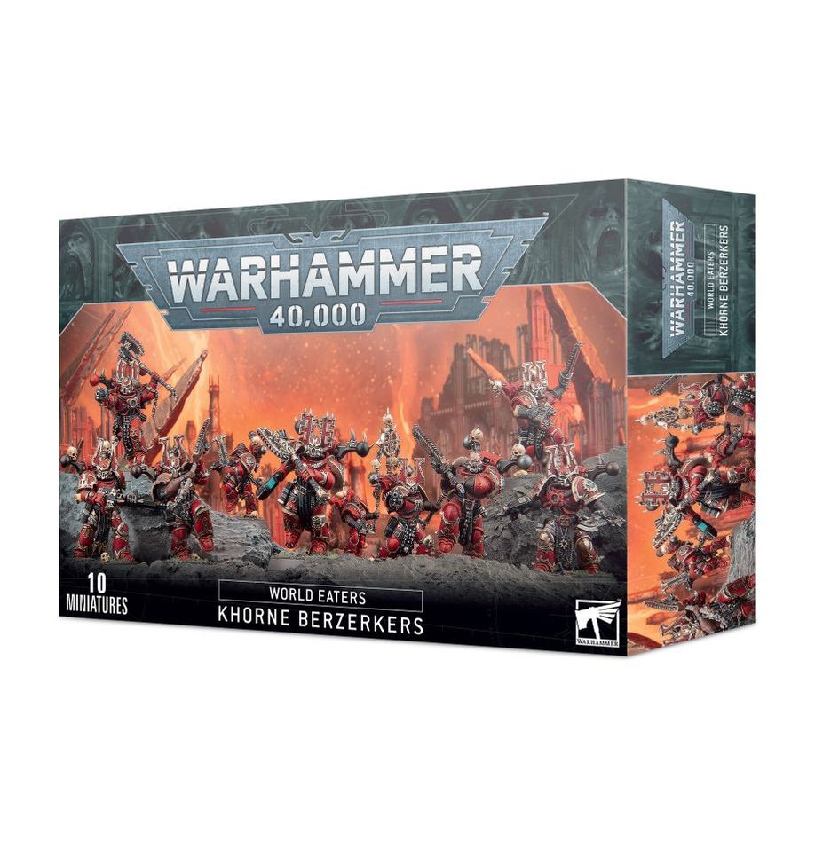 WARHAMMER 40K: World Eaters Khorne Berzerkers Set