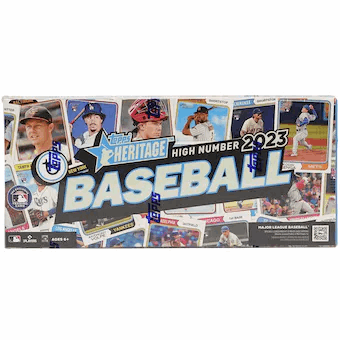 2023 Topps Heritage Baseball High Number Hobby Box