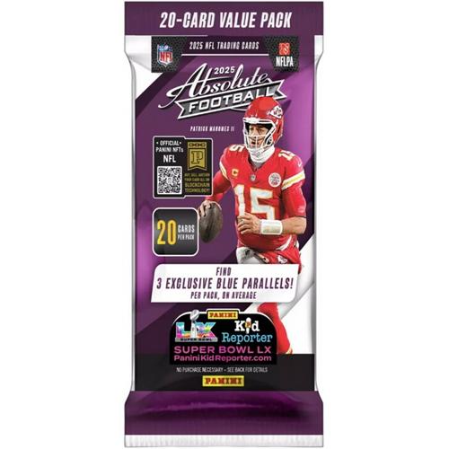2025 Panini Absolute NFL Trading Card Fat Pack