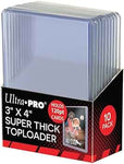 Ultrapro 3 X 4" Super Thick Toploader (120Pt, 10 pack)