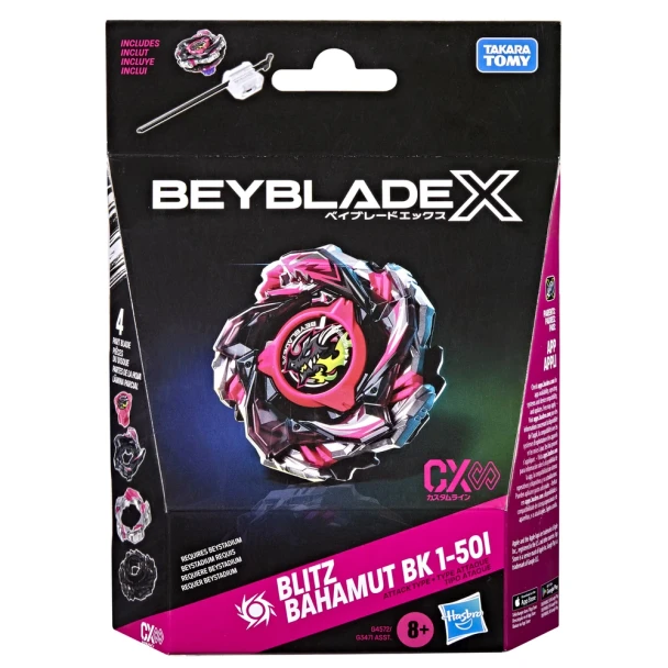 Beyblade X Blitz Bahamut BK 1-50I CX Infinity Starter Pack Set