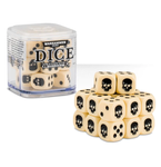 WARHAMMER 40,000: Games Workshop 12mm Dice Set - White