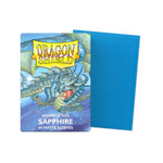 Dragon Shield: Sapphire - Matte Dual Sleeves - Japanese Size Sleeves (60ct)