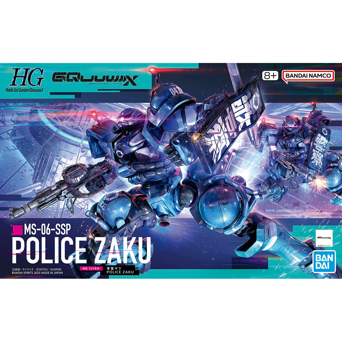 Bandai Gundam HG 1/144 Police Zaku Model Kit