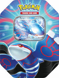 Pokemon TCG: Azure Legends Kyogre ex Tin