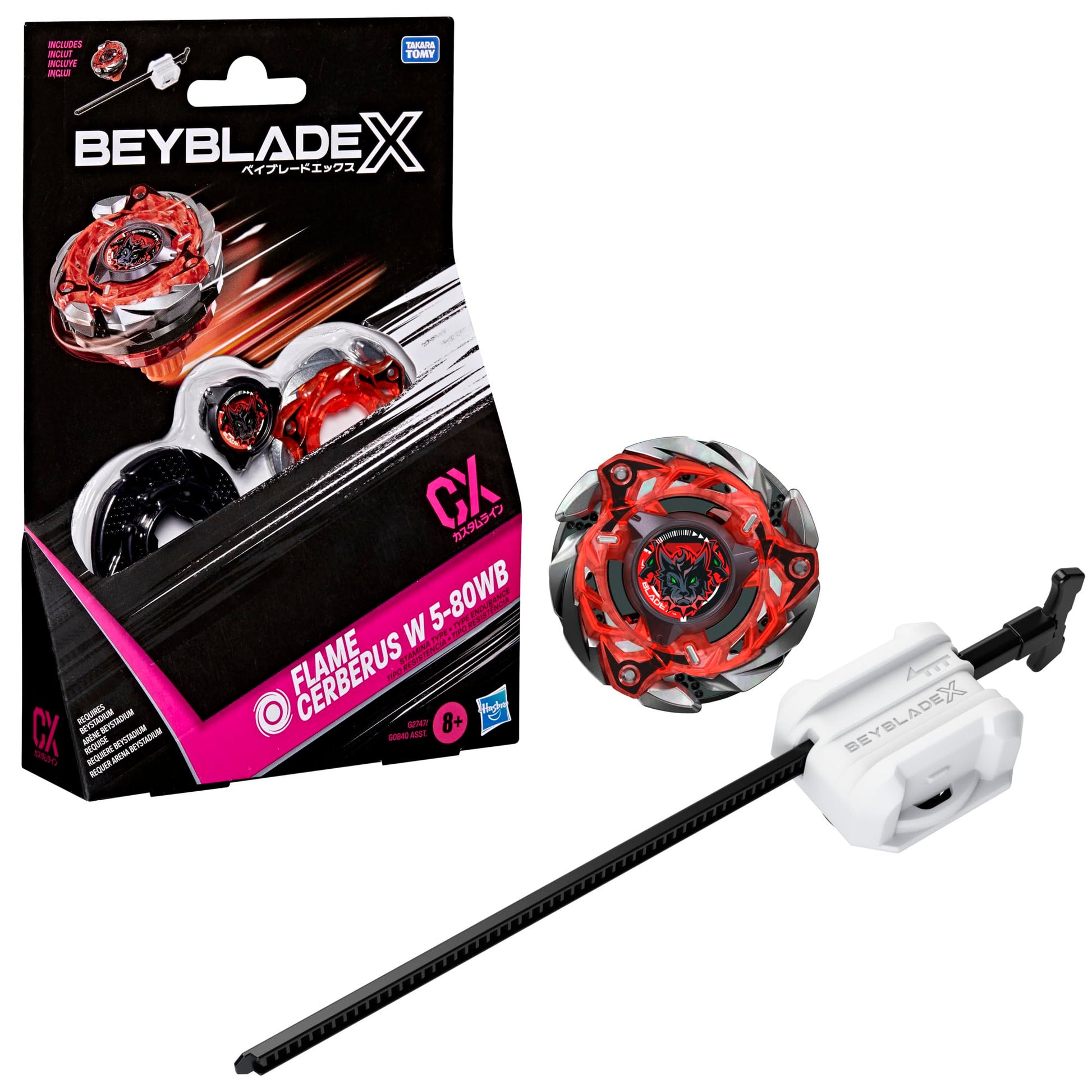 Beyblade CX Flame Cerberus W 5-80WB Starter Set