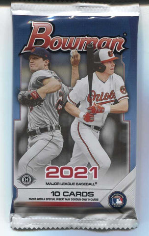 Bowman: 2021 MLB Baseball - Hobby Pack