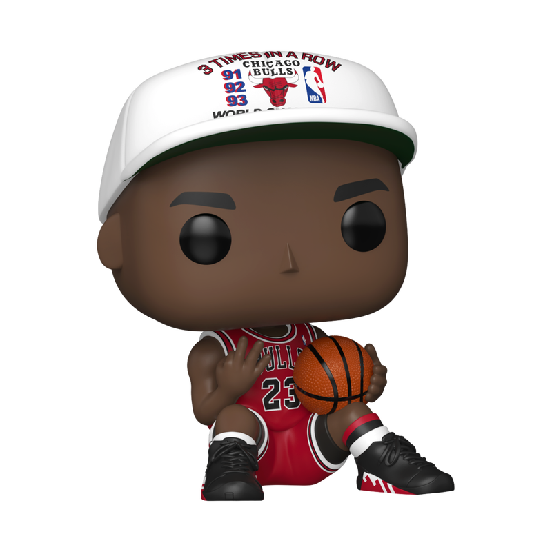 NBA Chicago Bulls Michael Jordan 3 Times in a Row Funko Pop! Vinyl Figure #222
