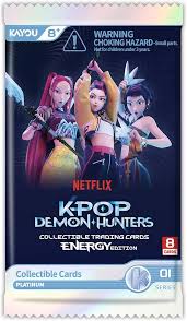 Kayou- Netflix K-POP demon hunters collectible trading cards