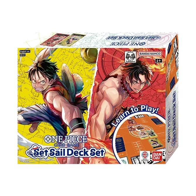 BANDAI ONE PIECE CARD GAME SET SAIL DECK SET