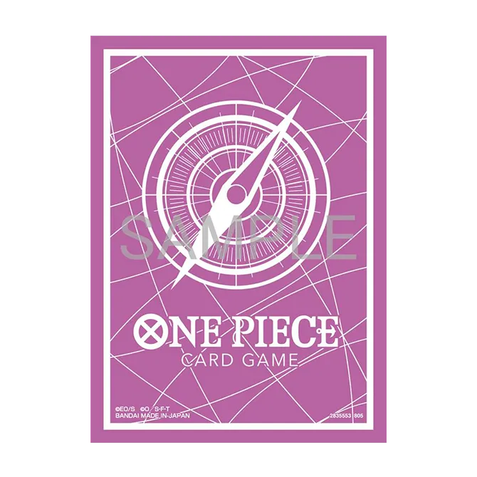 Bandai One Piece Card Game - Official Card Sleeve 13 - Standard Purple