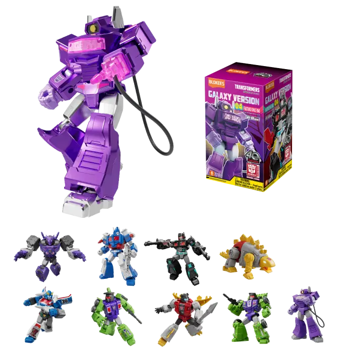 Blokees Transformers Galaxy Version 04 - Fractured Space-time Blind Box
