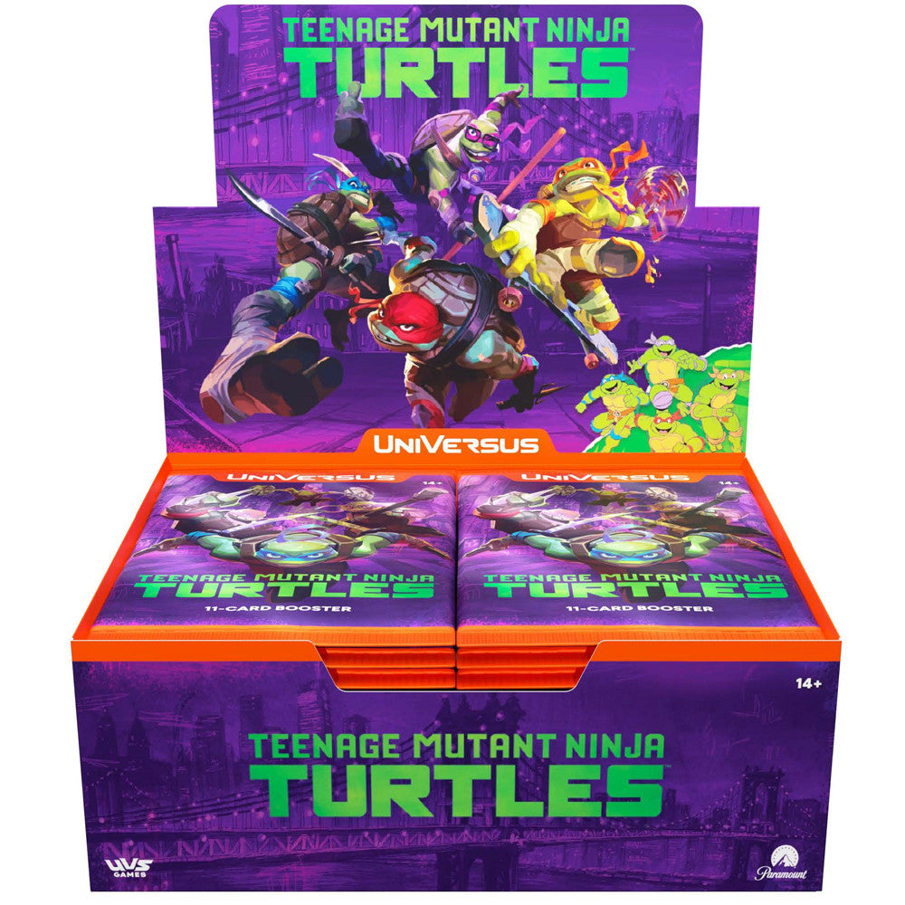 UniVersus CCG: TMNT - Booster Box (24) (Preorder, ships 8/15/25)