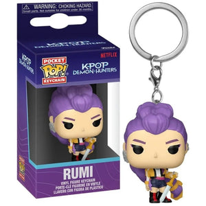 K-Pop Demon Hunters Rumi Funko Pocket Pop! Key Chain