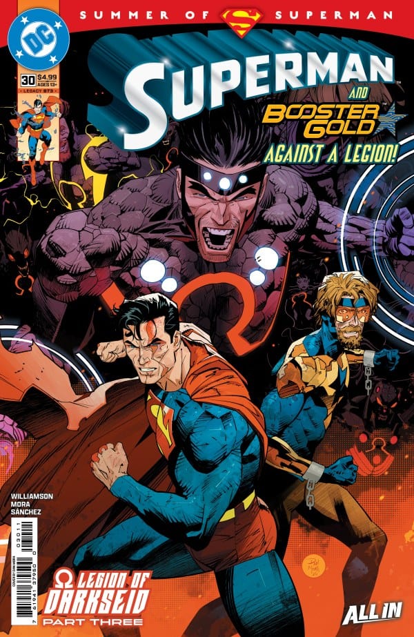 DC Comics: Superman And Booster Gold Against A Legion #30