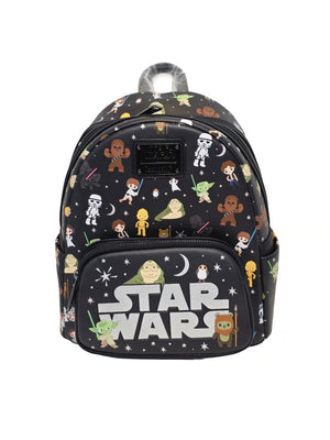 Loungefly Disney Parks Exclusive TAR WARS Chibi Character Mini Backpack