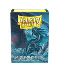 Dragon Shield: Midnight Blue - Matte Textured Back Card Sleeves (100ct)