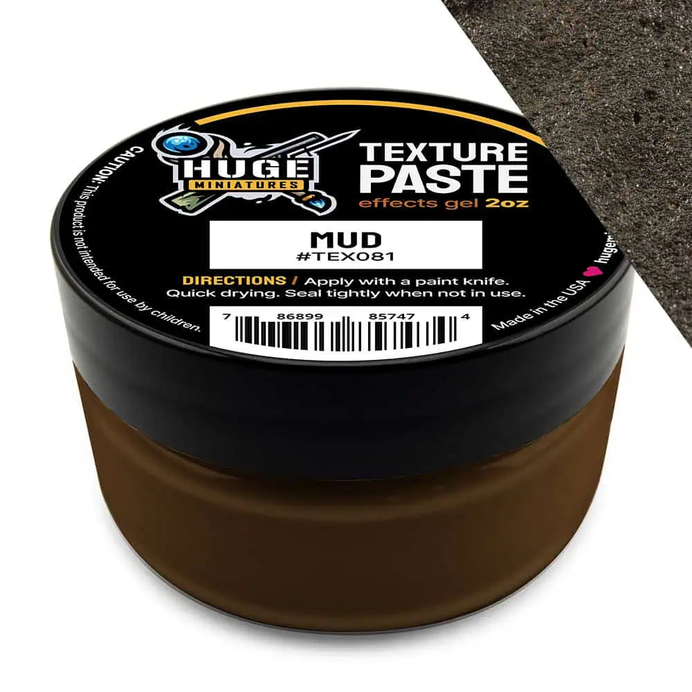 Huge Miniatures Texture Paste: Mud