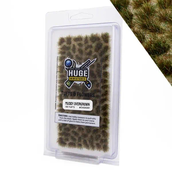 Huge Miniatures Tufts & Flowers: Muddy Overgrown