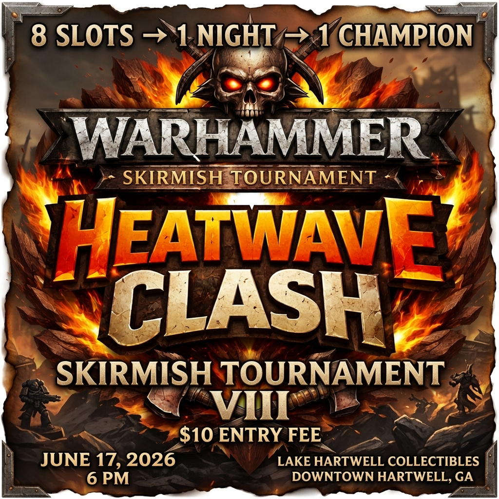 LHC's Warhammer Skirmish Tournament VIII: Heatwave Clash (June 17, 2026 | 6pm)
