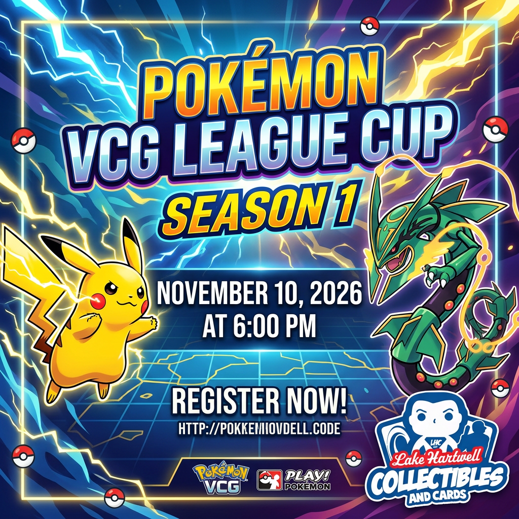Pokemon VCG League Cup Season 1 at LHC (Nov. 10, 2026)