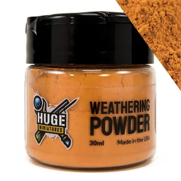Huge Miniatures Weathering Powder: Orange Rust