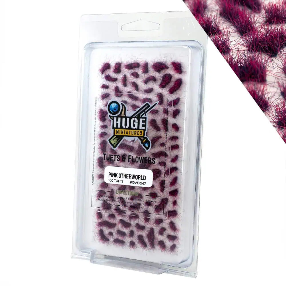 Huge Miniatures Tufts & Flowers: Pink Otherworld
