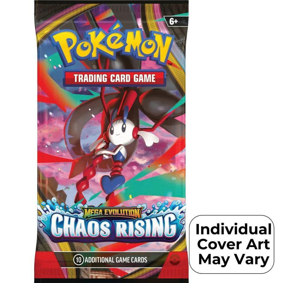 POKEMON: MEGA EVOLUTION - CHAOS RISING BOOSTER PACK
