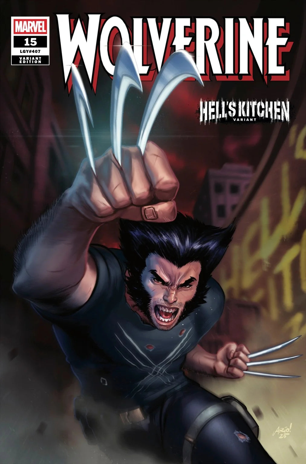 Marve Wolverine Hells Kitchen Variant #15