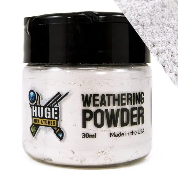 Huge Miniatures Weathering Powder: Pure White
