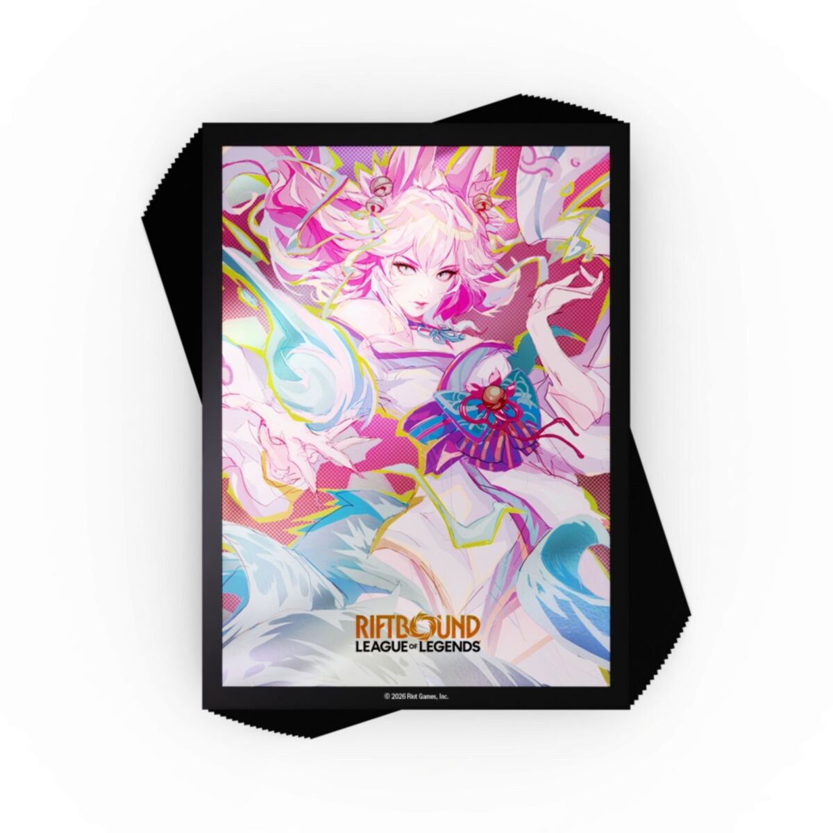 legends card sleeves Riftbound League of Legends TCG Sleeves Spiritforged Spirit Blossom Ahri